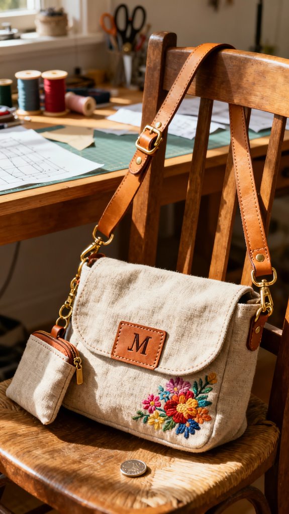 customizable crossbody bag pattern