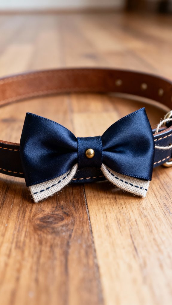 customizable pet bow ties
