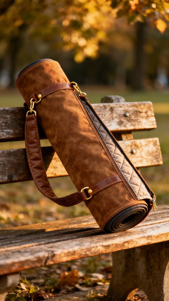 customizable thick yoga mat bag