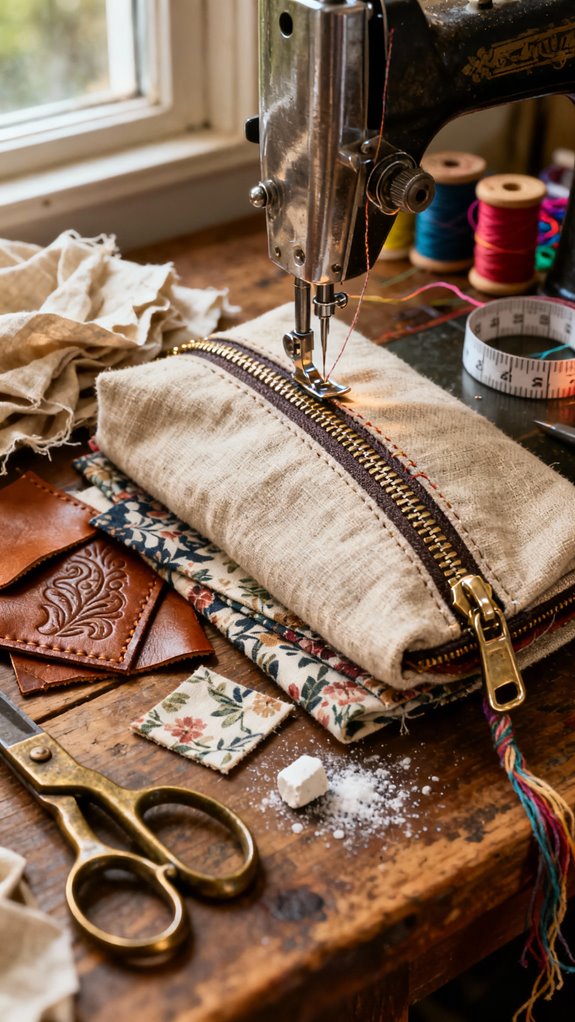 customizable zipper pouch creation