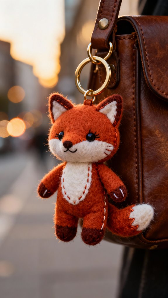 cutesy fox keychain project