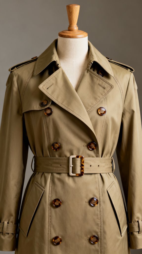 double breasted trench construction tips