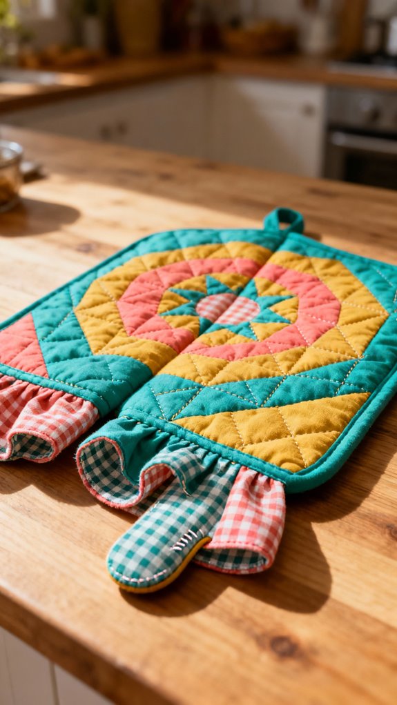 double pot holder project