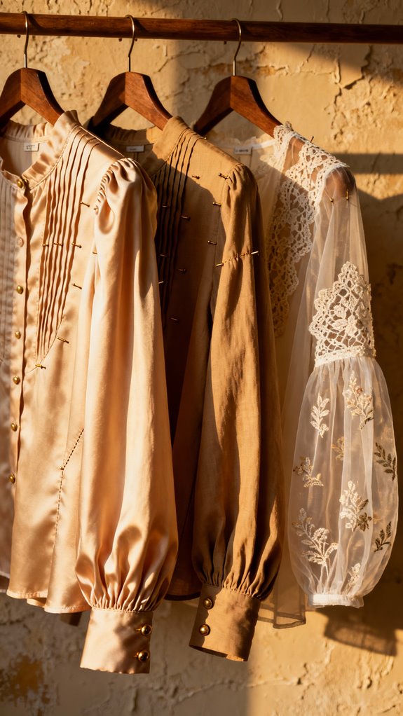 dramatic sleeves stylish blouses