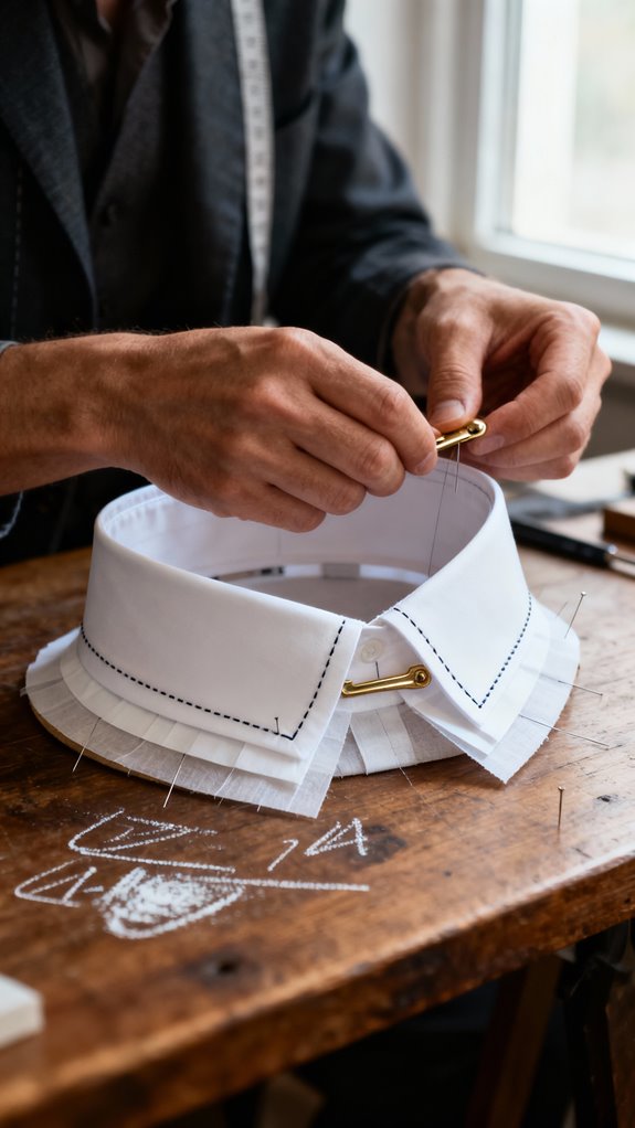 dual collar stand technique