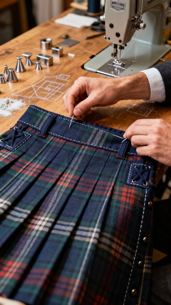 durable affordable kilt fabric