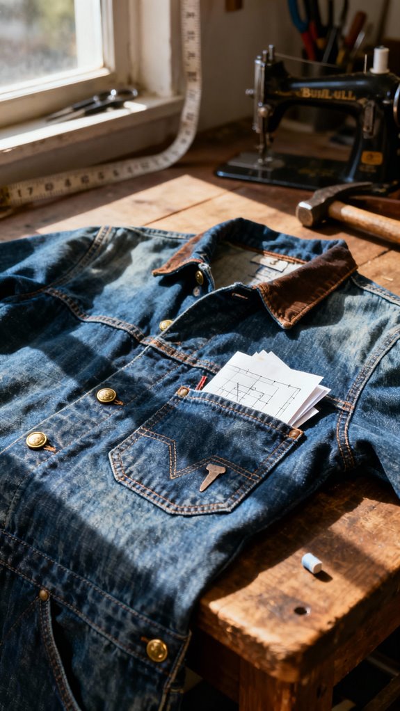 durable chore jacket construction