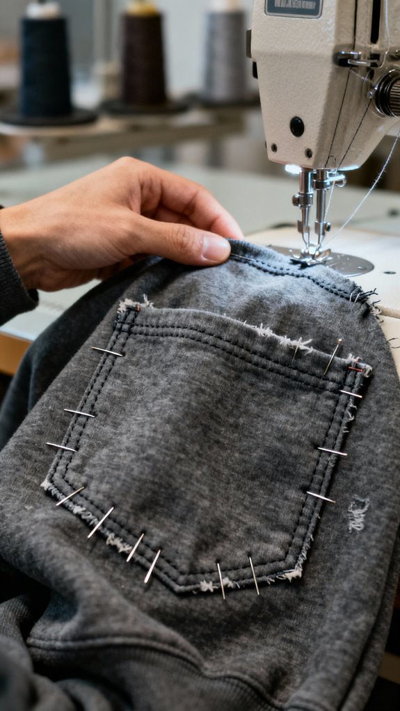 durable double layer pocket design