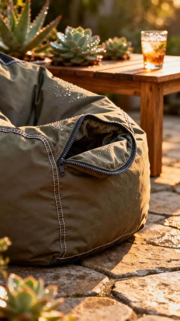 durable outdoor bean bags