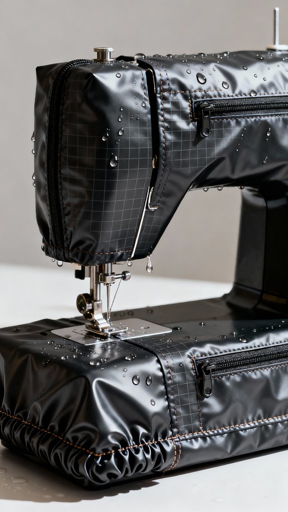 durable waterproof sewing machine cover