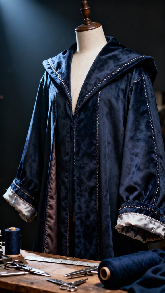 durable wizard robe construction