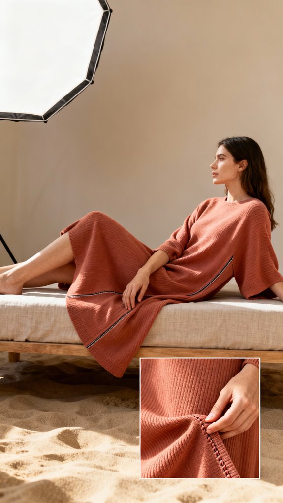 easy stretchy caftan sewing