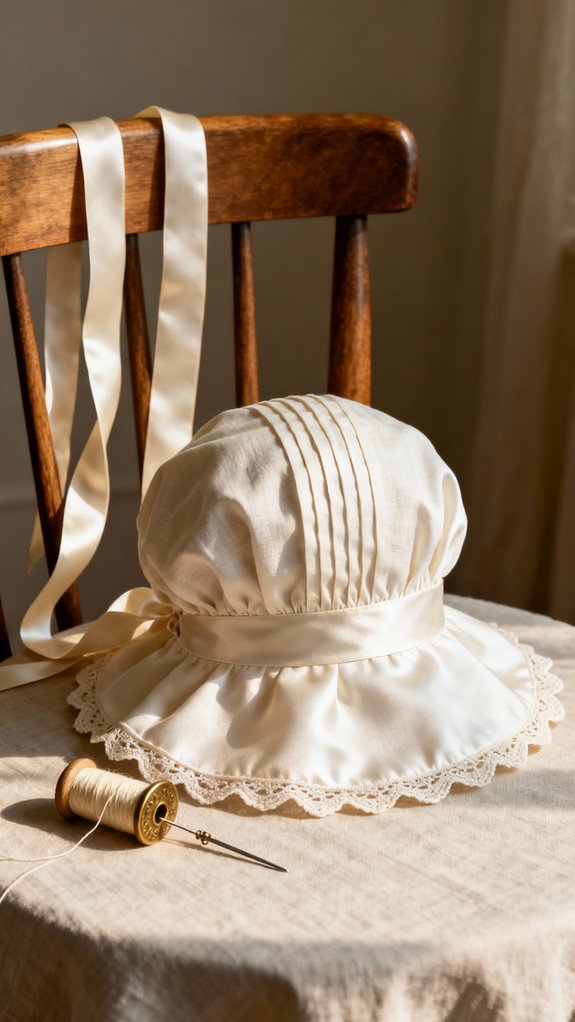 elegant adult bonnet construction