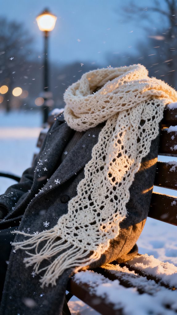 elegant lace scarf versatility