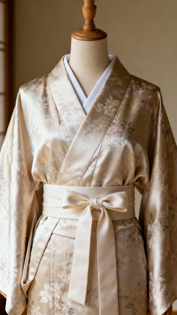 elegant simple customizable robe