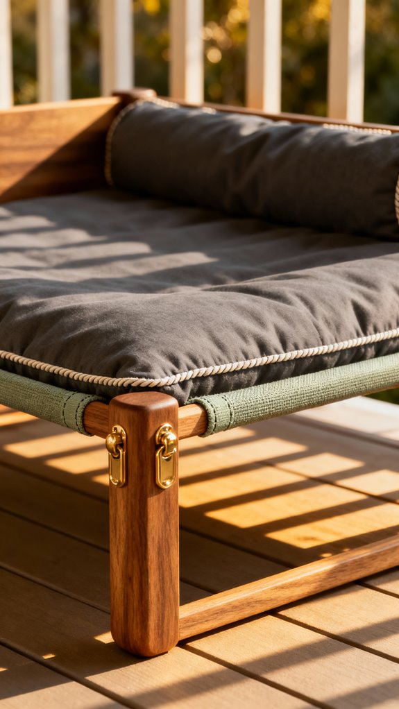 elevated dog cot bed