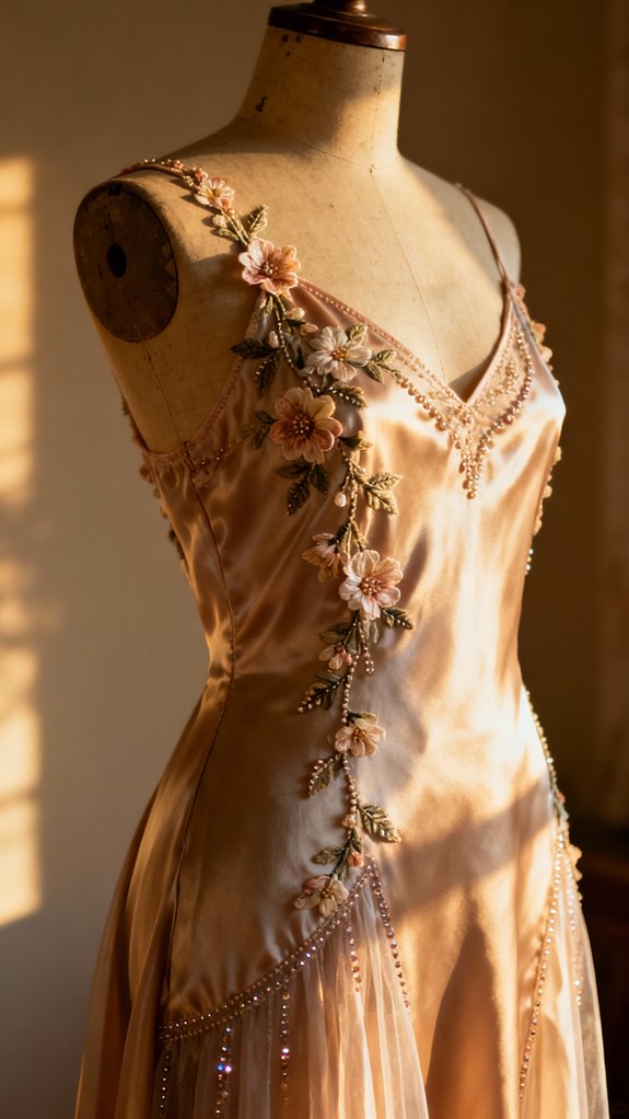 embellished slip dress techniques