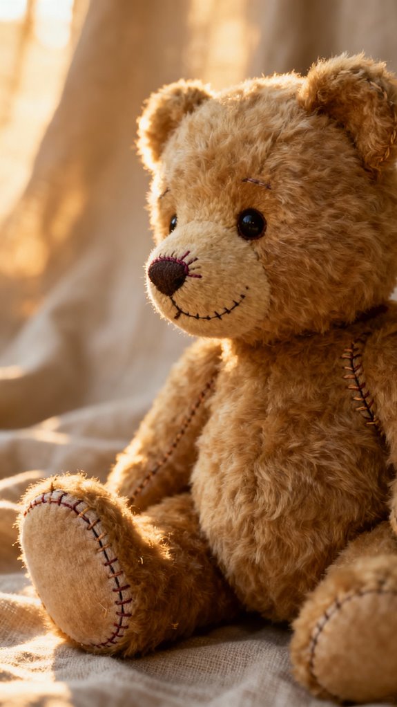 embroidered classic teddy bear