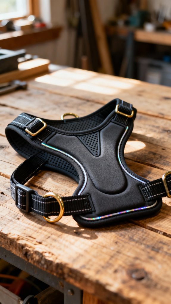 escape proof dog harness design