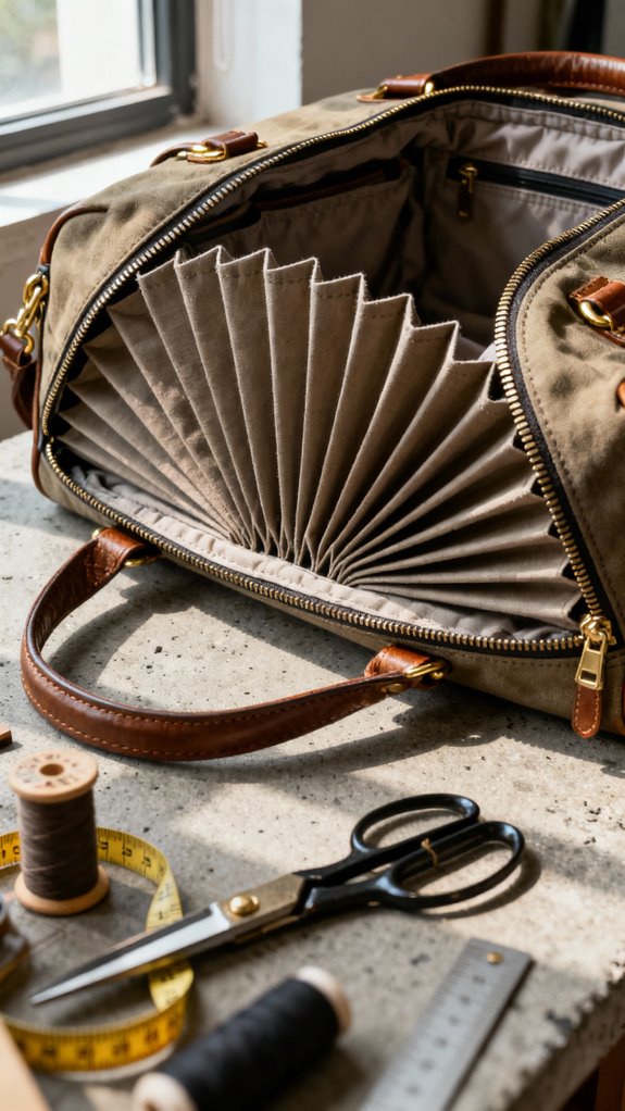 expandable versatile travel duffle