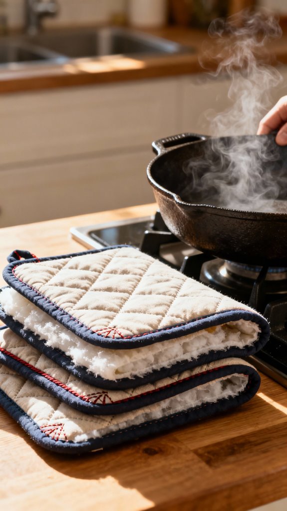 extra thick heat resistant hot pads