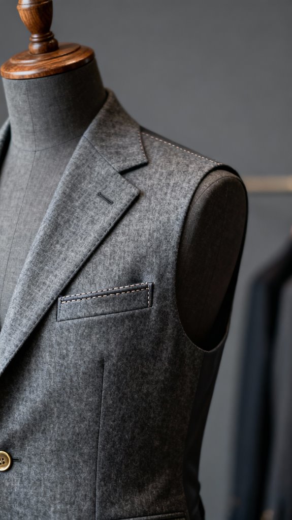 faux welt pockets sophistication
