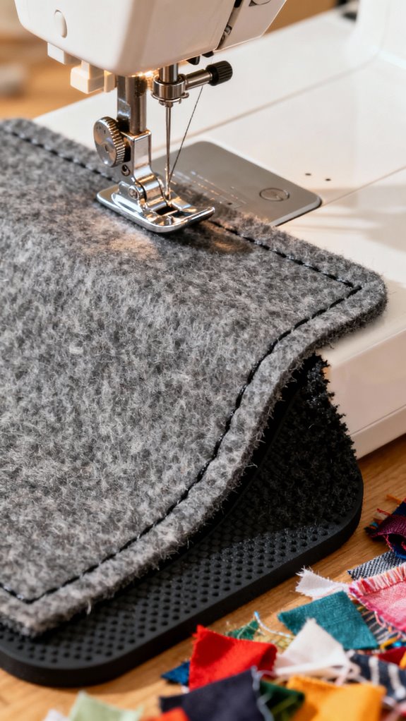 felt rubber mat benefits