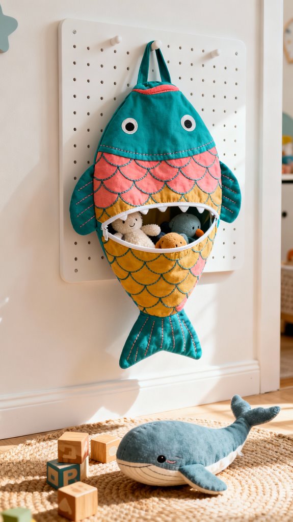 fish shaped storage bags