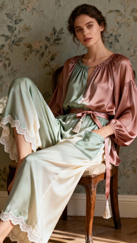 flowy comfortable sleepwear design