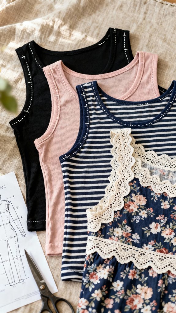 free patterns for tanks