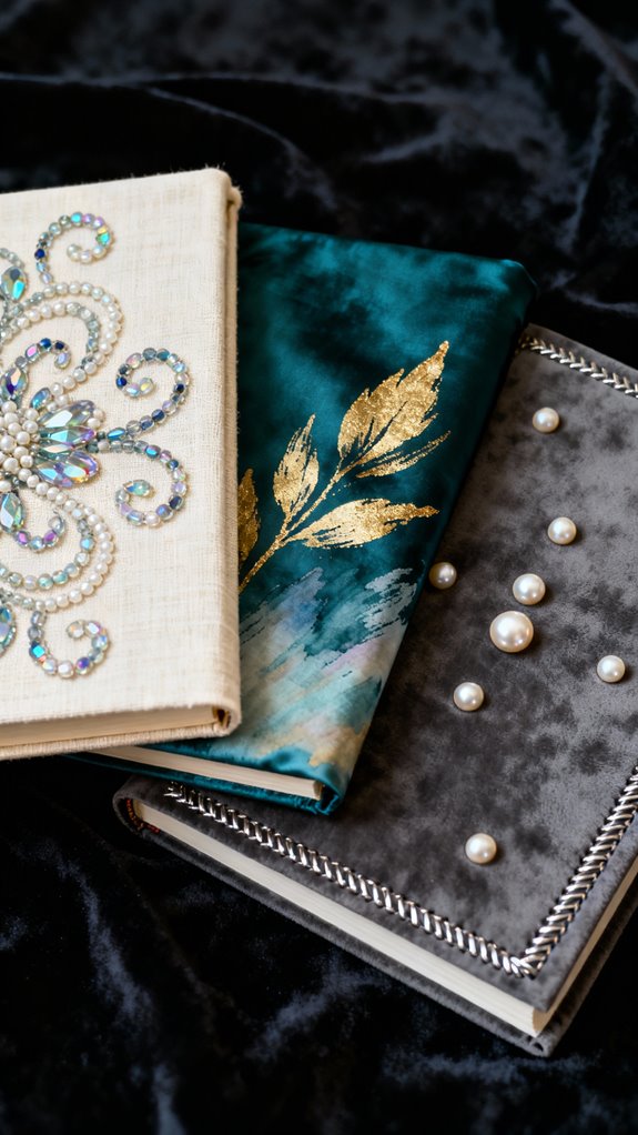 hand beaded luxury book covers