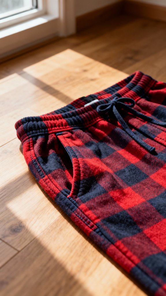 handmade flannel pajama pants