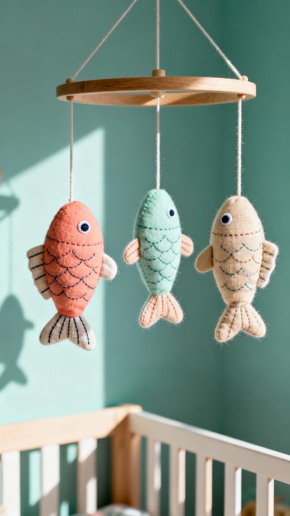 handmade safe fish plushies
