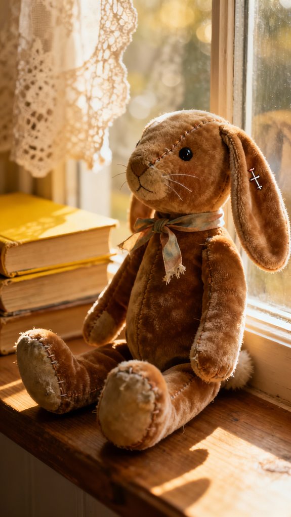 handmade velveteen rabbit toy