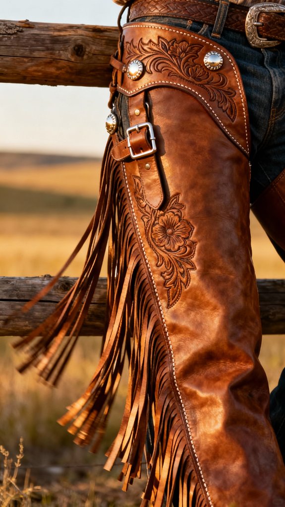 handmade western chaps crafting