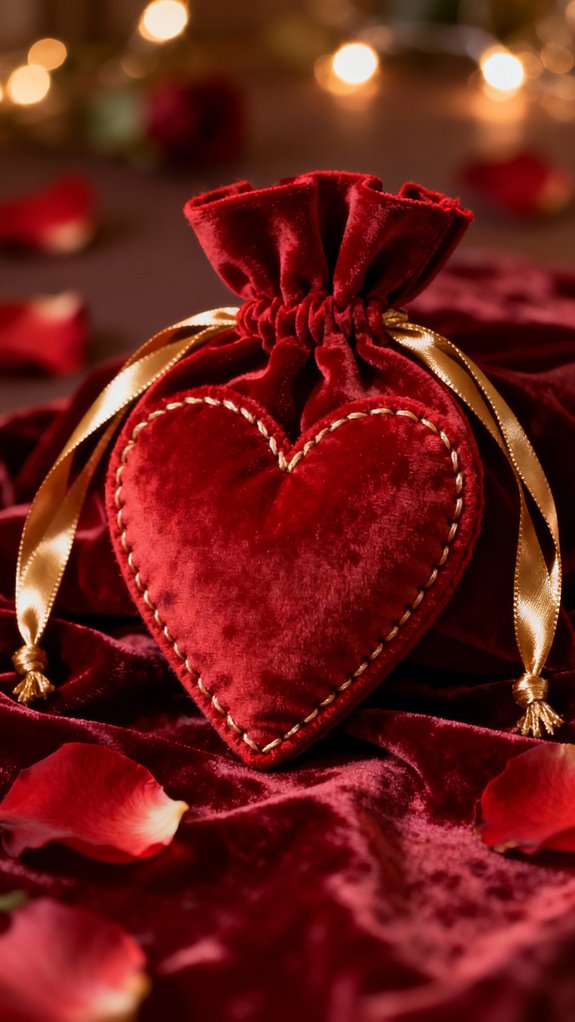 heart shaped gift bag tutorial
