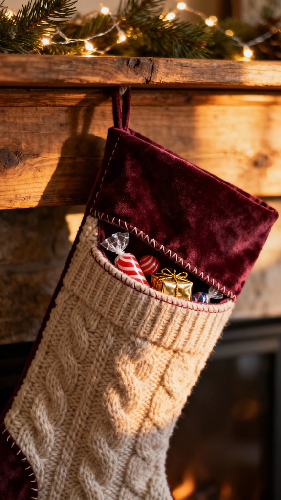 hidden pockets for stockings