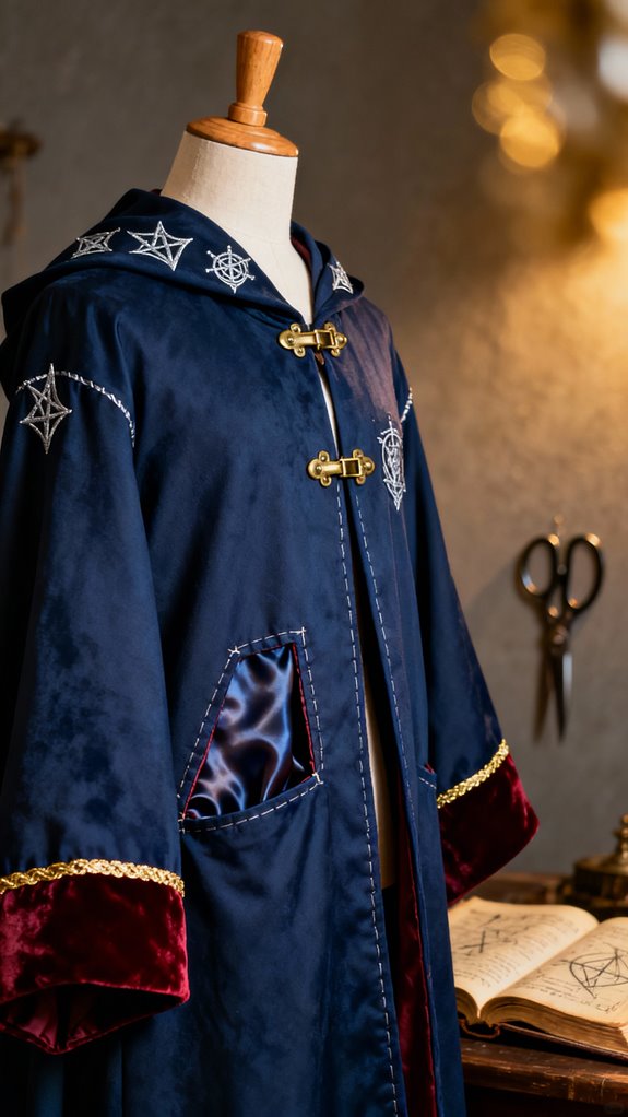 hidden pockets in robes