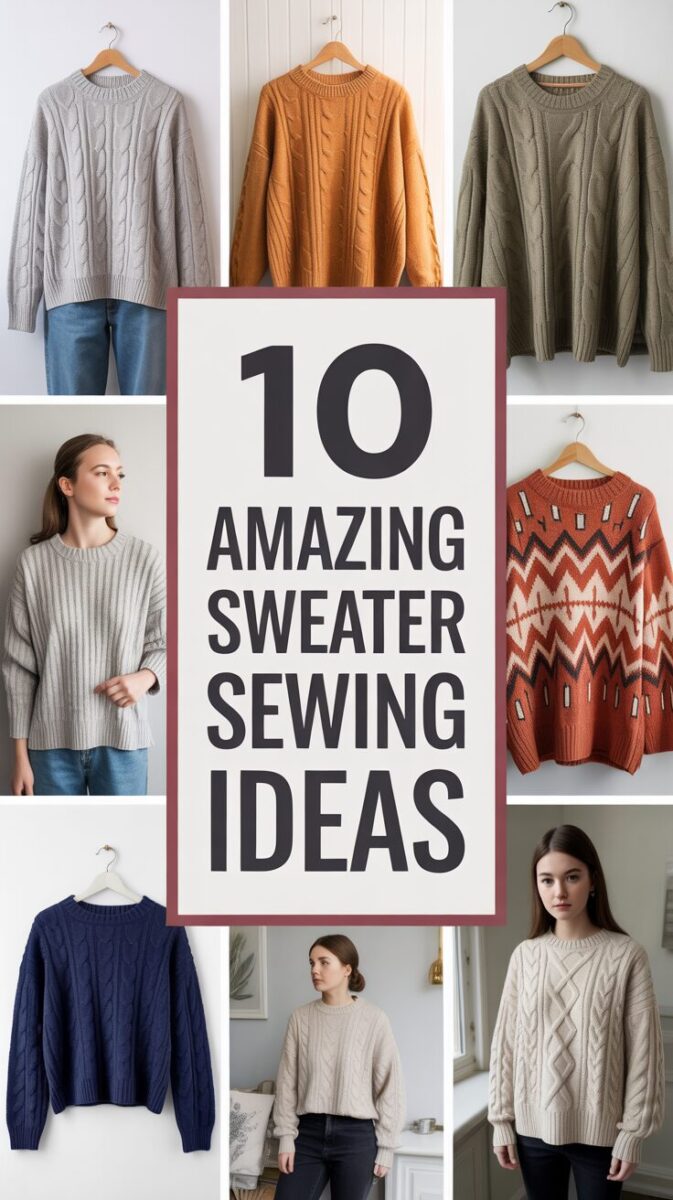 Sweater Sewing Ideas