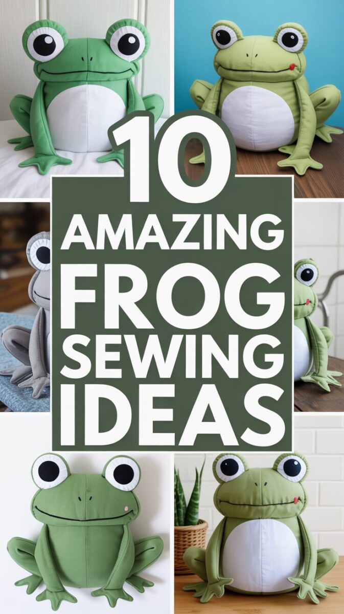 Frog Sewing Ideas