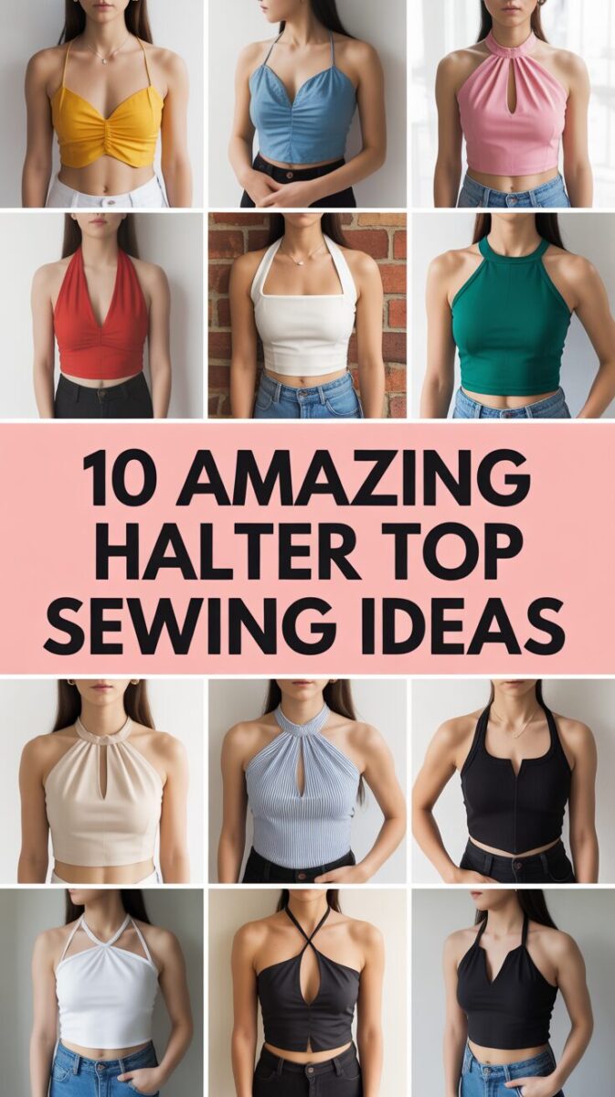 Halter Top Sewing Ideas