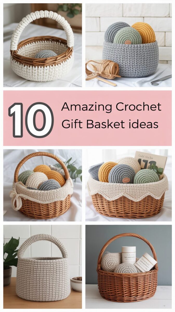 Crochet Gift Basket Ideas