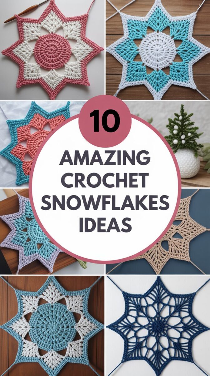Crochet Snowflakes Ideas