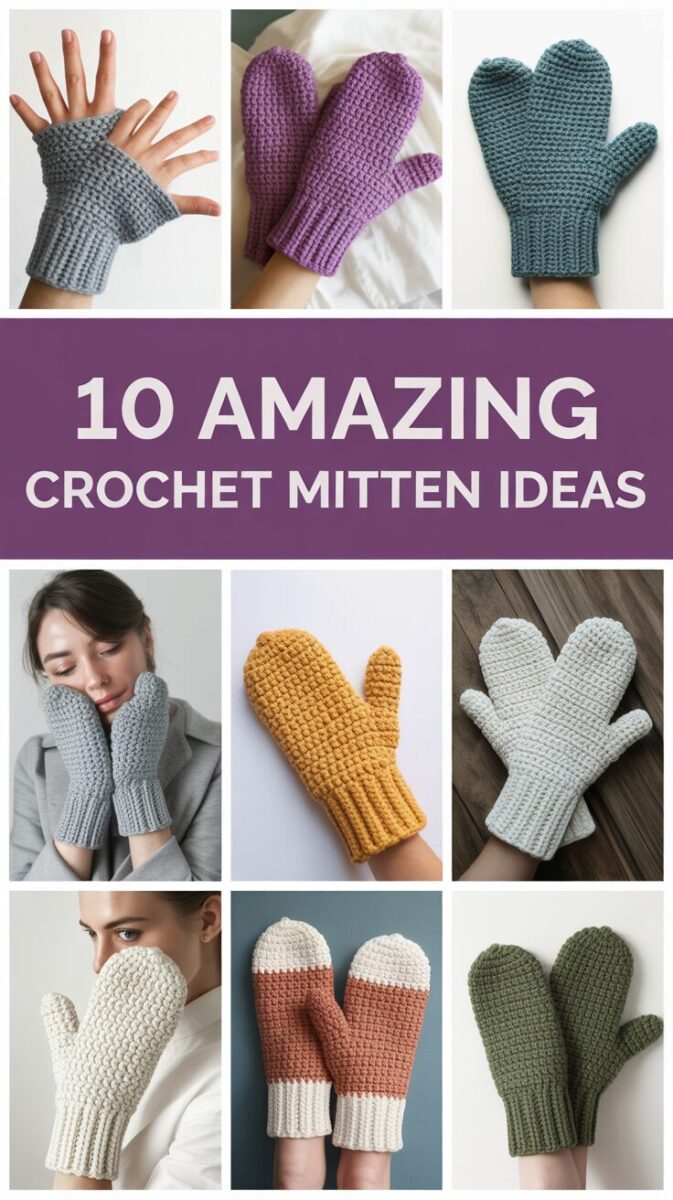 Crochet Mitten