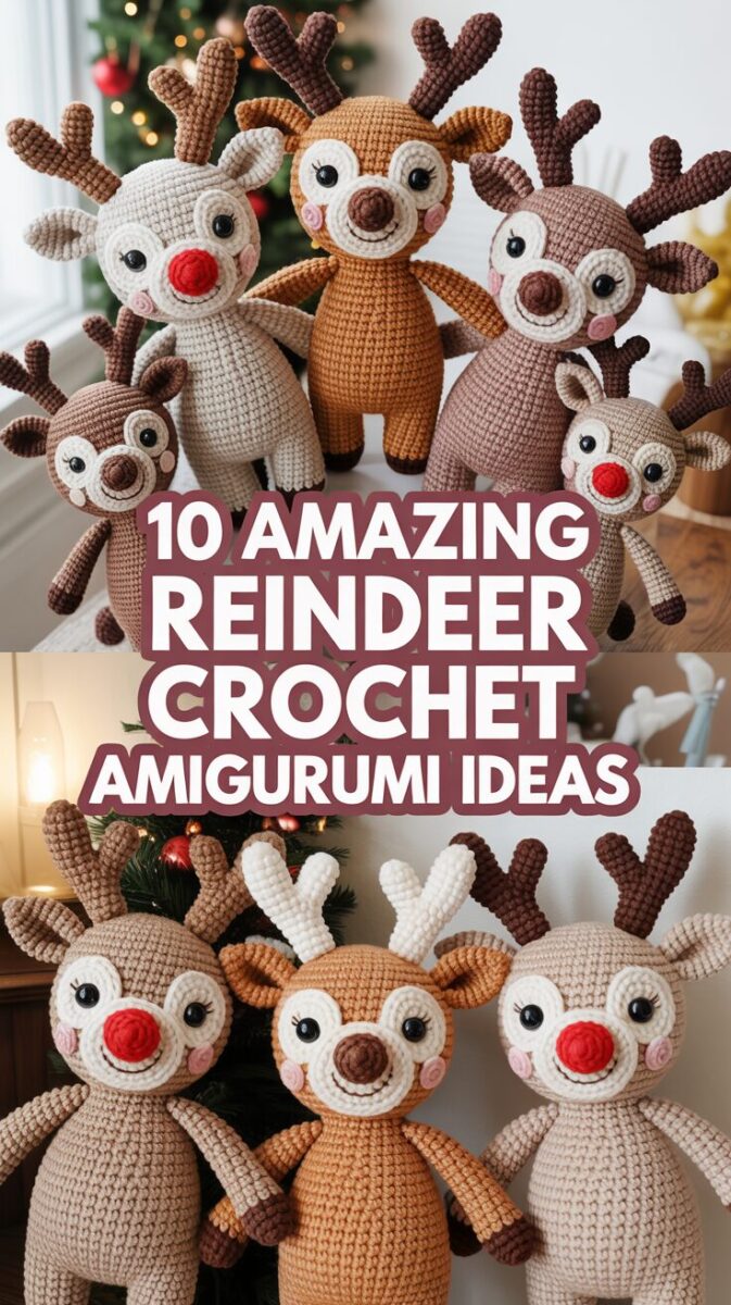 Reindeer Crochet Amigurumi