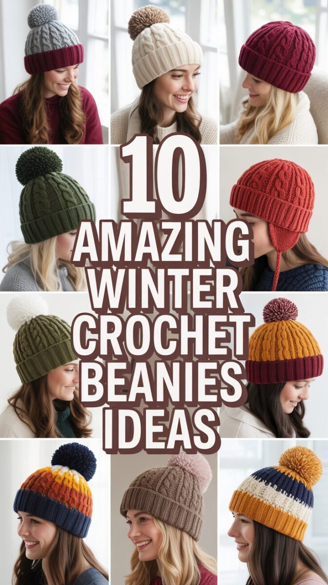Winter Crochet Beanies