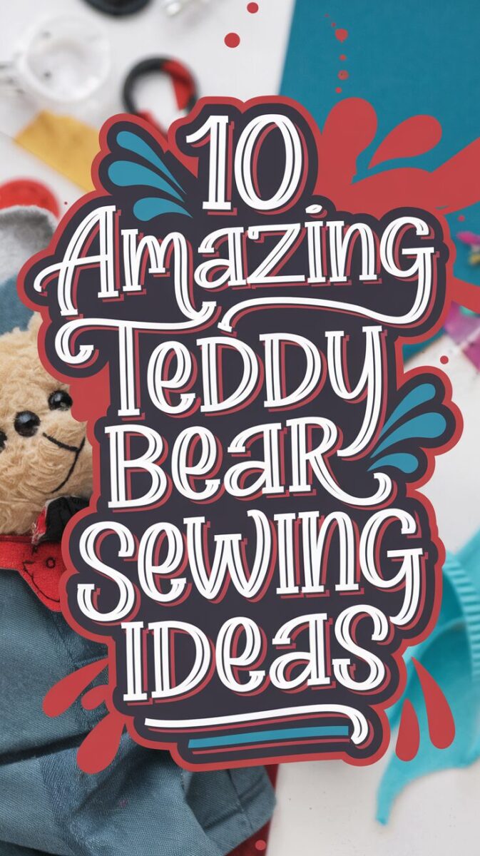 Teddy Bear Sewing Ideas