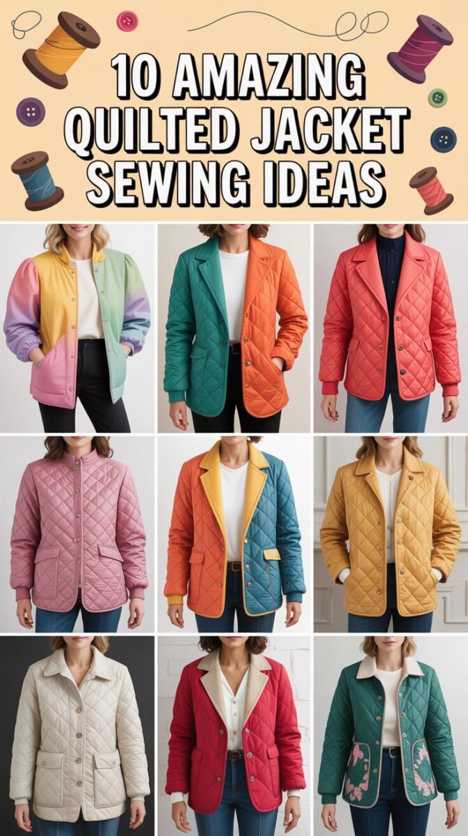 Quilted Jacket Sewing