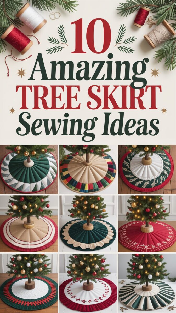 Tree Skirt Sewing Ideas