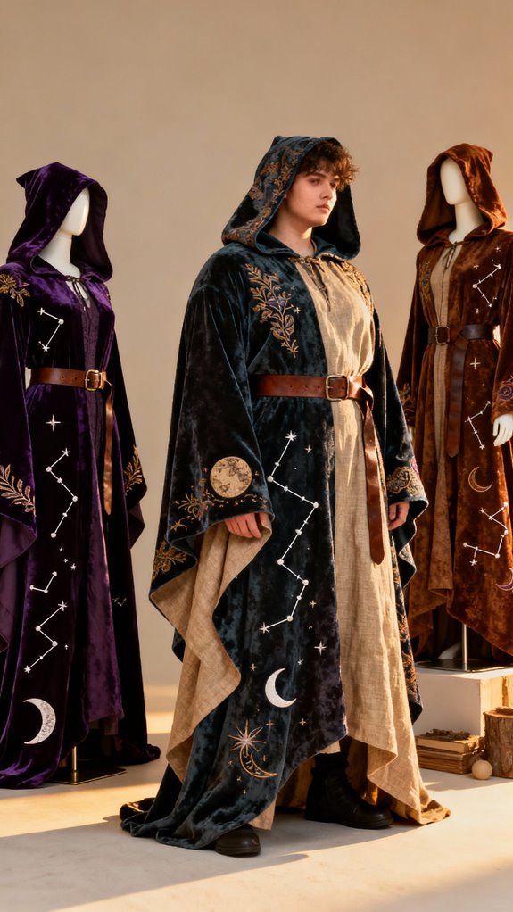 inclusive oversized wizard robes
